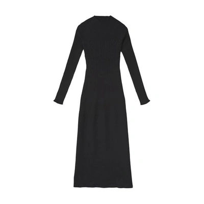 Aeron Lara Open-back Maxi Dress In Black