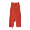 Aeron Madeleine Barrel Trousers In Red