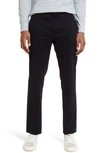 Vince Griffith Stretch Cotton Twill Chino Pants In Black
