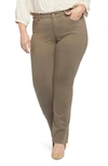 Nydj Marilyn Straight Leg Jeans In Ripe Olive