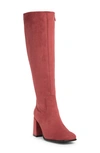 Jeffrey Campbell Hot Lava Boot In Bright Pink Suede