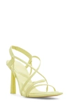 Aldo Amilia Strappy Sandal In Light Yellow