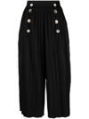 VIKTOR & ROLF PLEATED DOUBLE-BREASTED CULOTTES