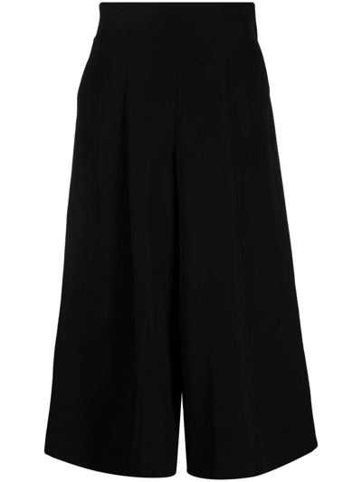 Viktor & Rolf Queen Of The Streets Cropped Trousers In Schwarz