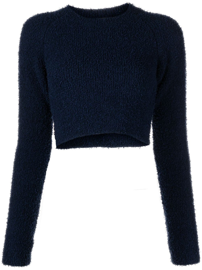 Alix Nyc Zane Long-sleeve Top In Navy