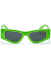 Off-white Andy Square-frame Sunglasses In Grau