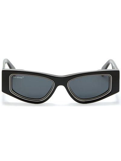 Off-white Andy Square-frame Sunglasses In Grau