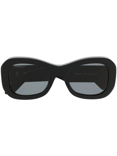 Off-white Pablo Squared-frame Sunglasses In Black