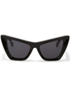 Off-white Black Edvard Sunglasses In Grau