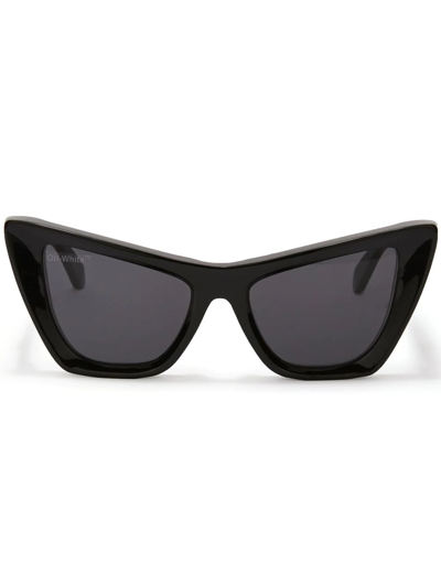 Off-white Black Edvard Sunglasses In Nero