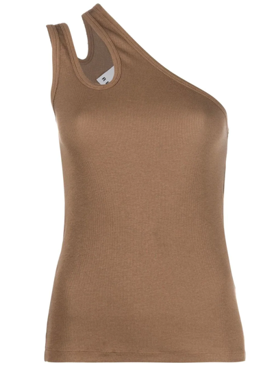 Remain Cut-out Vest Top In Brown