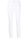 Frame Le High Skinny High-rise Skinny Jeans In White