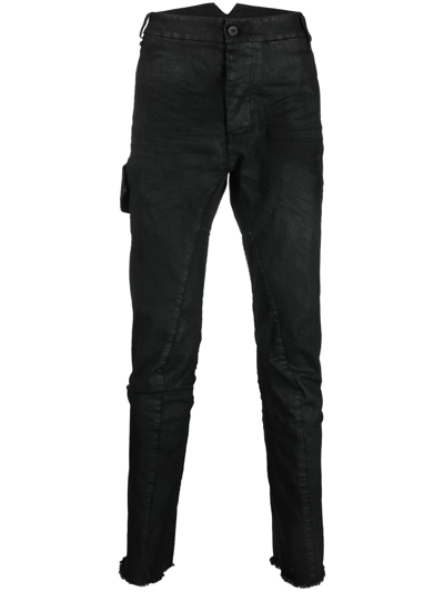 Masnada Mid-rise Skinny Jeans In Schwarz