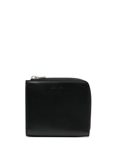 Jil Sander Zip-fastening Continental Wallet In Black
