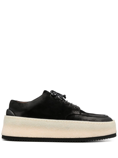 Marsèll Parapana Platform Sneakers In Midnight Blue With N
