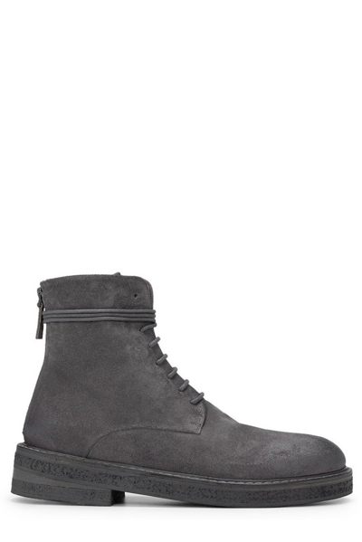 Marsèll Parrucca Suede Boots In Grey