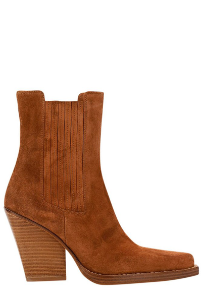 Paris Texas Dallas Ankle Boots In Brown