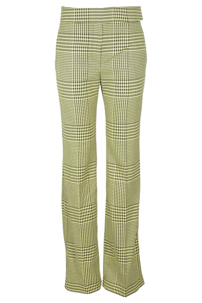 Alexandre Vauthier Checkered Straight In Yellow