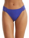 B.tempt'd By Wacoal B.bare Thong In Spectrum Blue