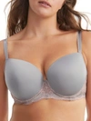 Panache Clara Sweetheart T-shirt Bra In Opal Grey