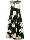 SIMONE ROCHA FLORAL EMBROIDERED DRESS,DRYCLEANONLY