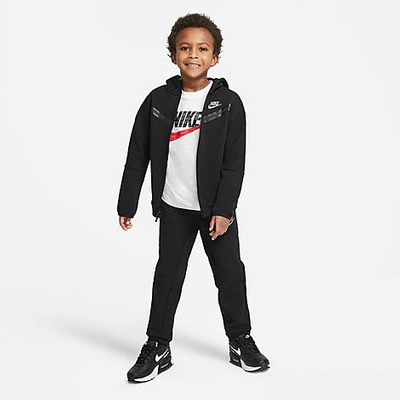 Nike Boys' Little Kids' Tech Fleece Full-zip Hoodie And Joggers Set In Black