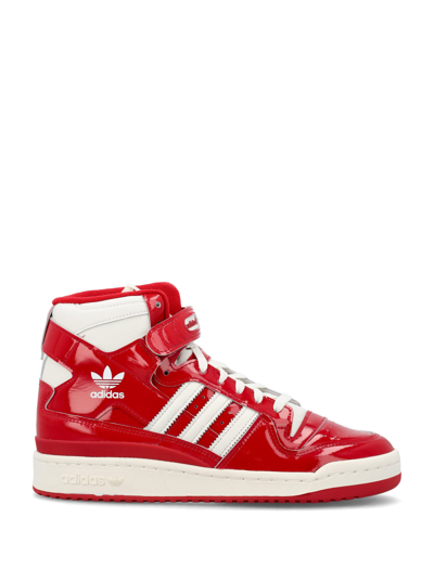 Adidas Originals Forum 84 High Sneakers In Red