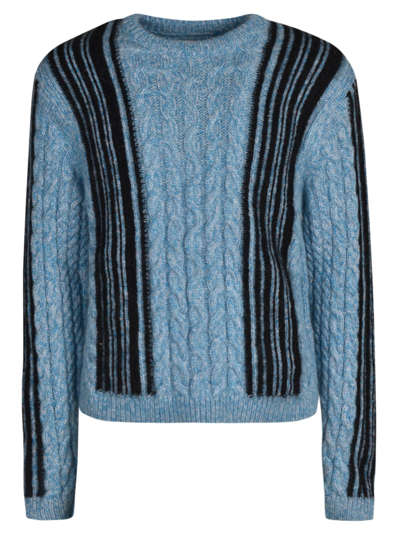 Magliano Freak Mouliné Sweater In Clear Blue