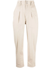 ISABEL MARANT ÉTOILE HIGH-WAISTED TAILORED TROUSERS
