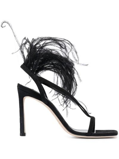 Sergio Rossi Sofia 105mm Stiletto Sandals In Black