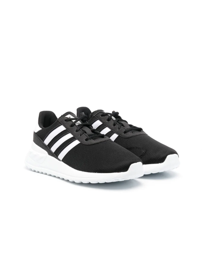 Adidas Originals Kids' Adidas阿迪达斯儿童鞋男童女童2020新款低帮网面休闲运动跑步鞋鞋eg1583 In Black