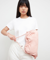 Mansur Gavriel Cloud Clutch In Dahlia