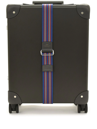 Globe-trotter 007 Four-wheel Suitcase In Schwarz