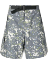 A-cold-wall* Gray Nephin Storm Shorts In Mehrfarbig