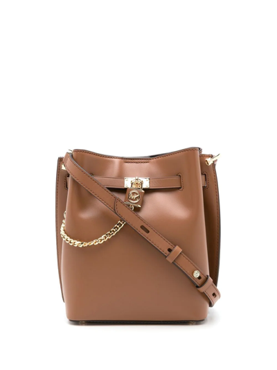 MICHAEL MICHAEL KORS HAMILTON BUCKET BAG 