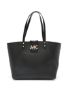 MICHAEL MICHAEL KORS LARGE KARLIE LEATHER TOTE BAG