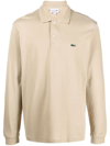 Lacoste T-shirts And Polos Beige In Nude