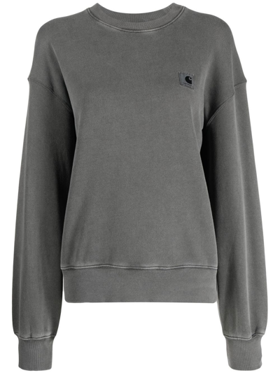 Carhartt Nelson Oversize Sweatshirt In Grau