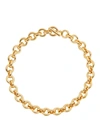 BEN-AMUN GOLD-PLATED TOGGLE NECKLACE