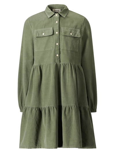 Dixie Kids Dress For Girls In Verde