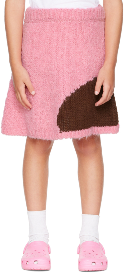 Weekend House. Kids Pink Dot Skirt