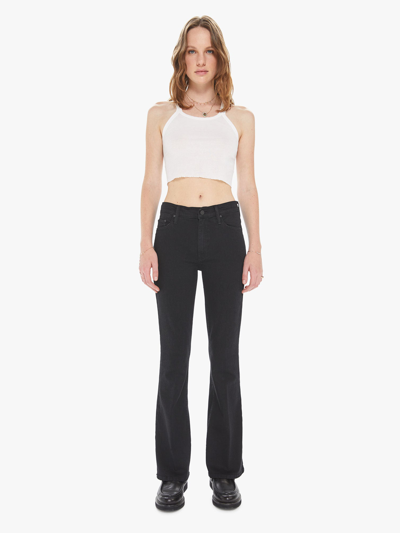 Mother The Weekender Not Guilty Jeans In Black