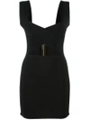 BALMAIN BALMAIN BANDAGE MINI DRESS - BLACK,6351689M11834990