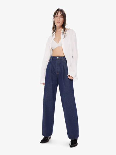 Mother Snacks! The Pleated Fun Dip Puddle Cold Brew Jeans