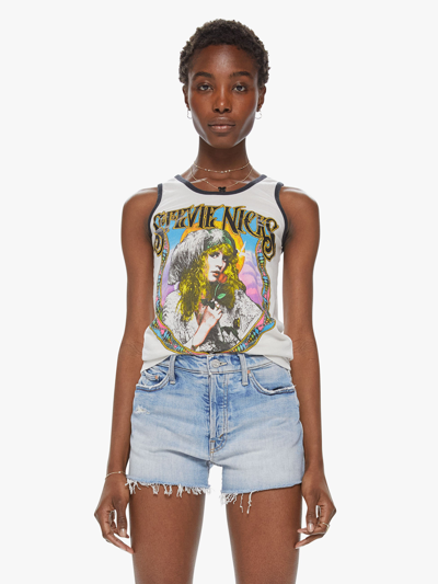 Madeworn Stevie Nicks Tank Top In White