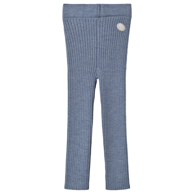 Lillelam Kids' Classic Rib Pants Medium Blue