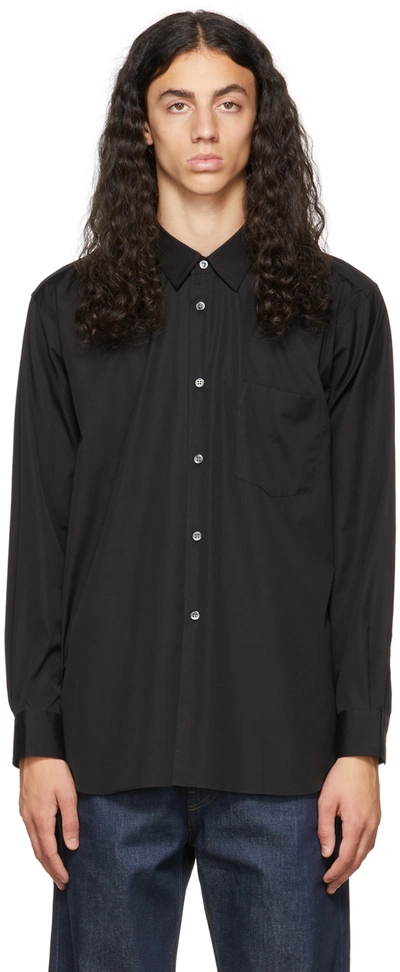 Comme Des Garçons Shirt Black Button Up Shirt In Schwarz