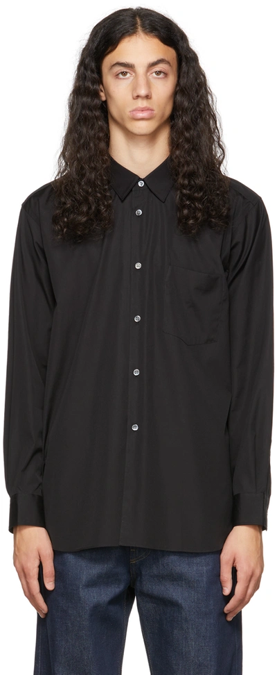 Comme Des Garçons Shirt Black Button Up Shirt In 1 Black