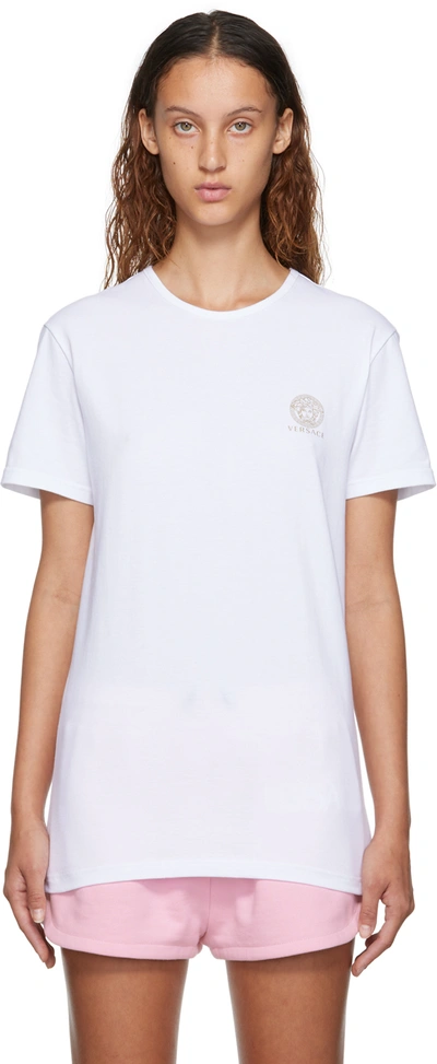 Versace White Medusa T-shirt In Default Title