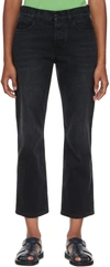 THE ROW BLACK GOLDIN JEANS